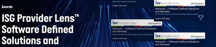 Computacenter named ISG Provider Lens Leader across four disciplines of Network – Software Defined Solutions and Services in Germany
