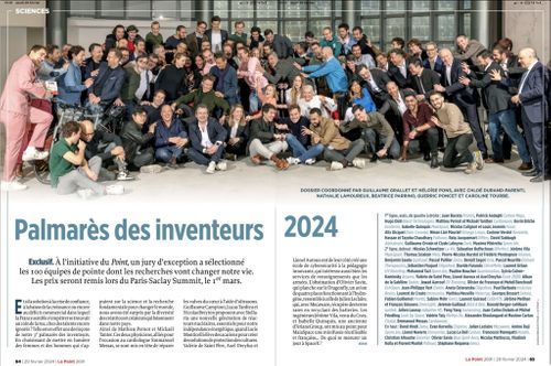 Differs Recognized as One of the Top 100 Inventions in France
