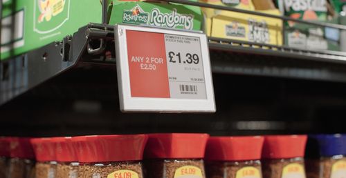London supermarket slashes food waste  using smart shelves that show staff  when products are almost out of date