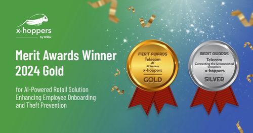 Press Release x‑hoppers Secures Gold at the 2024 Merit Awards for AI‑Powered Retail Solution Enhancing Employee Onboarding and Theft Prevention