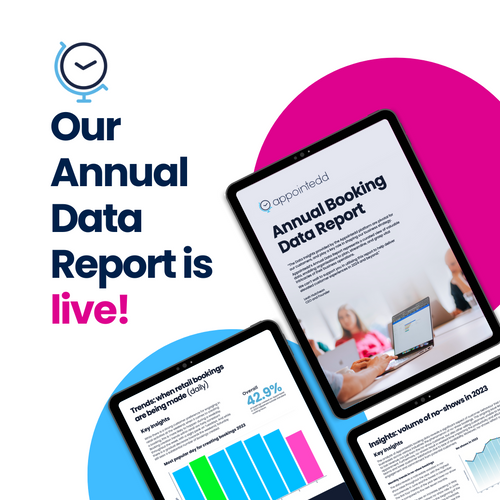Appointedd Launches Annual Data Report: Insights into Appointment Scheduling Trends
