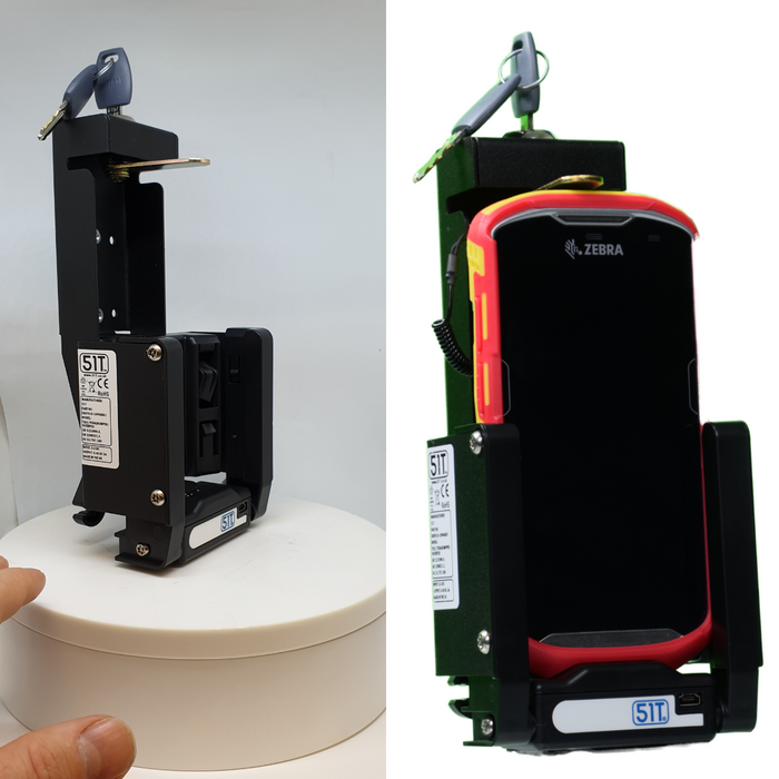 TC57 Lockable Charging Cradle Retail Technology Show