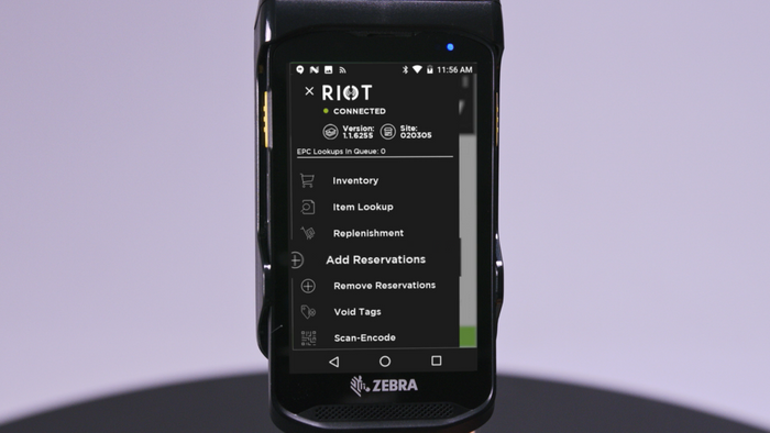 RIOT RFID for Retail Pro