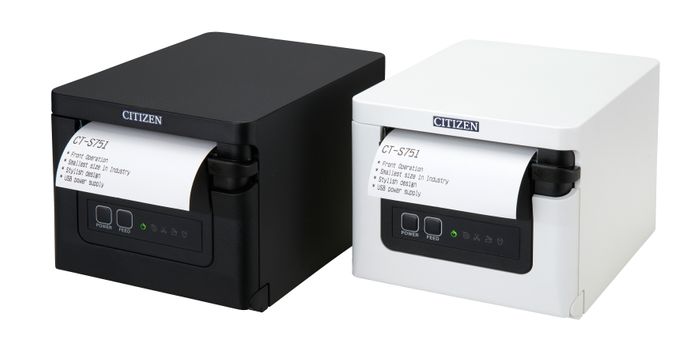 Ultra-fast POS printer with under counter mounting - CT-S751