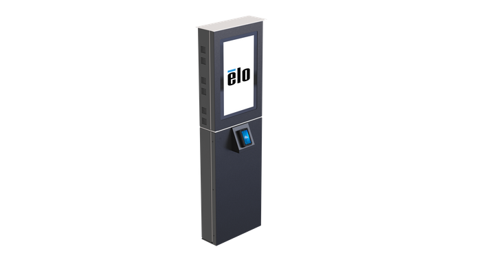 SpacePole Outdoor Kiosk for Elo 2799L - Retail Technology Show