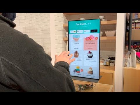 TouchFree Food Ordering | Qualcomm Retail & Ultraleap