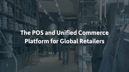 Cloud-native POS and Unified Commerce Platform for global retailers. Available on iOS and Android.