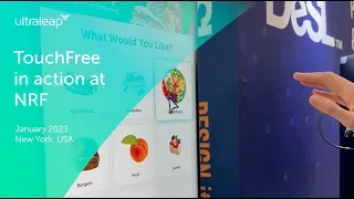 Ultraleap TouchFree Retail Experiences