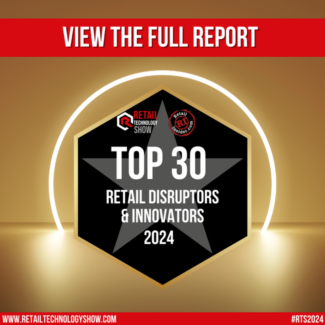 Top 30 Retail Innovators &Disruptors Report