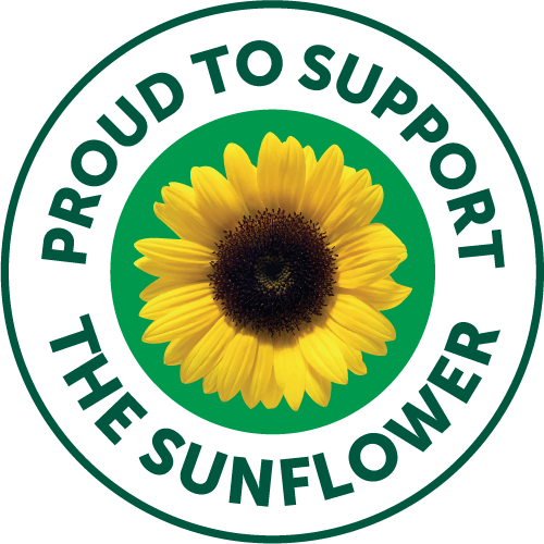 Proud to support the sunflower