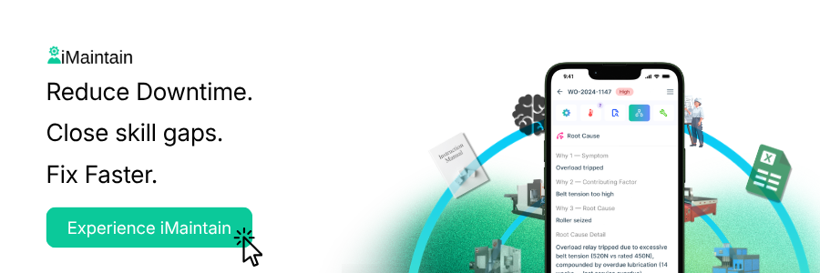 imaintain banner