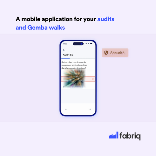 A mobile application for your audits and Gemba walks
