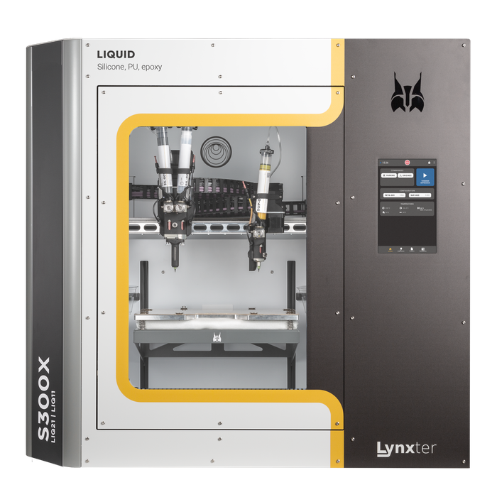 Lynxter S300X IDEX Silicone 3D Printer
