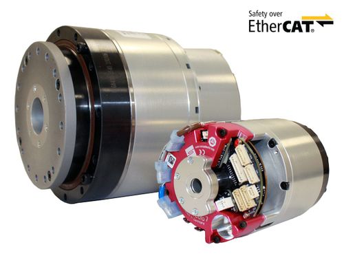 All-in-One Harmonic Rotary Actuator with Safety Over EtherCAT functionality