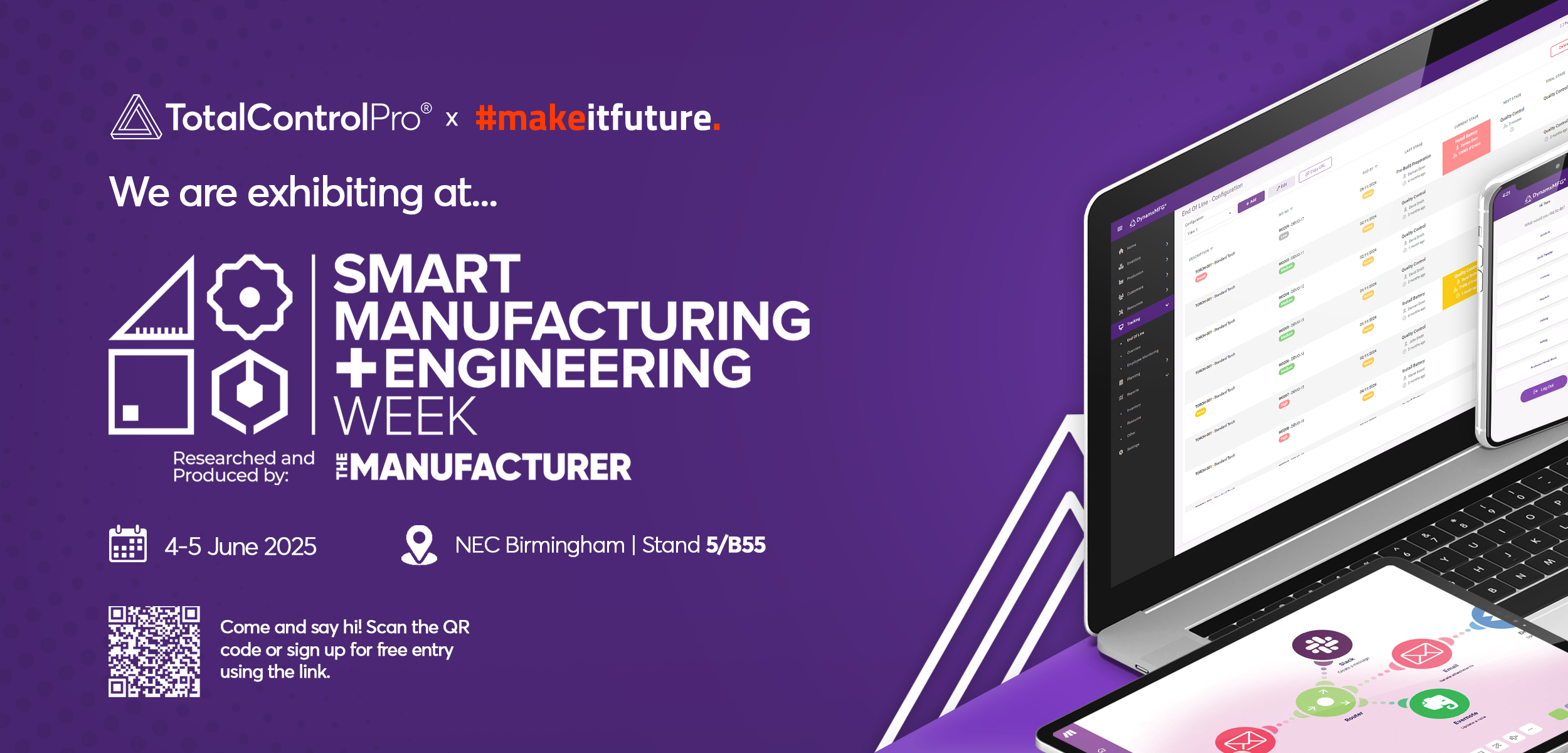TotalControlPro Announce New Partnership with makeitfuture