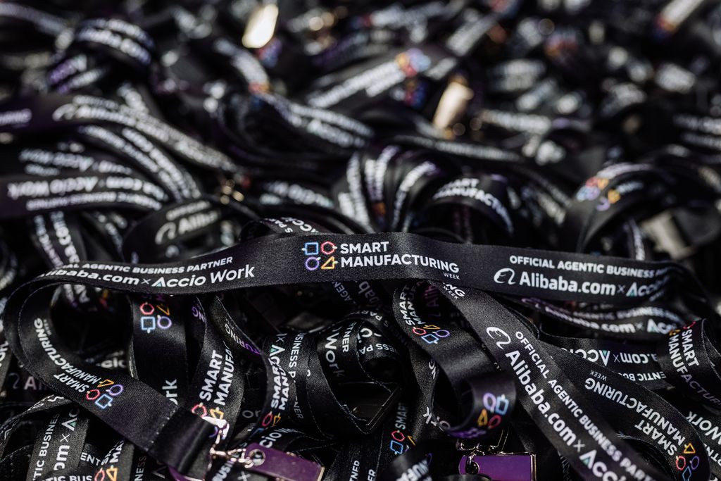 Smart Manufacturing Week Lanyard Branding