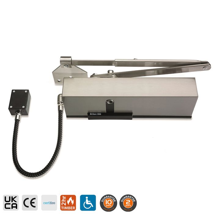 Briton 996 HoldOpen or SwingFree Door Closer The