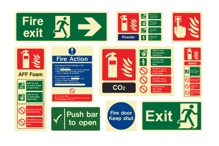 Fire Safety Signs - The Fire Safety Event 2025
