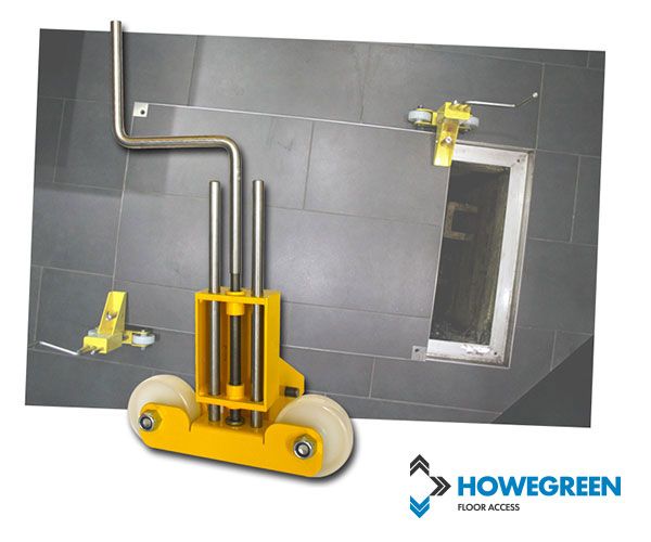 How to Move Floor Access Covers with the Howe Green Cover Skate