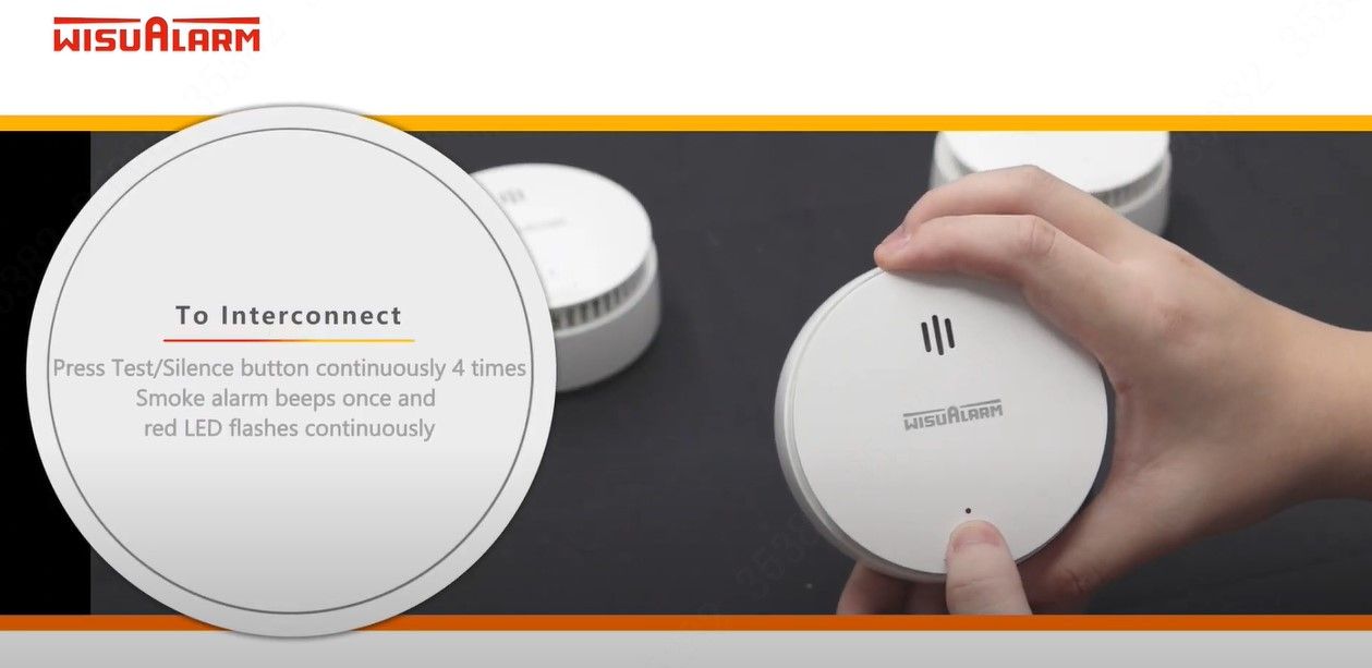 How to interconnect wisualarm wireless interconnected smoke alarm