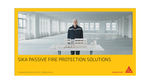 Sika Passive Fire Protection Solution