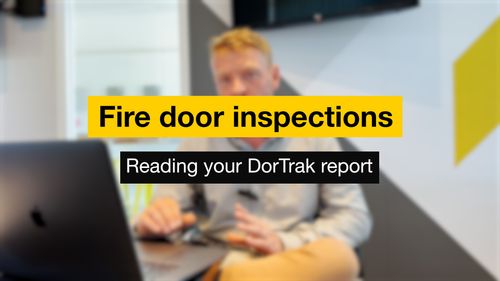 Fire door inspections with DorTrak - How to read your report | Fireco