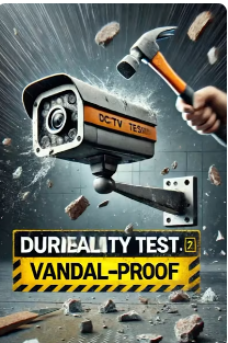 Does Uniview Vandal proof housing camera break? lets test it