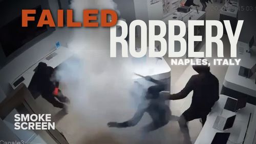 Stopping a 6-Man Robbery in 60 Seconds with Smoke Screen