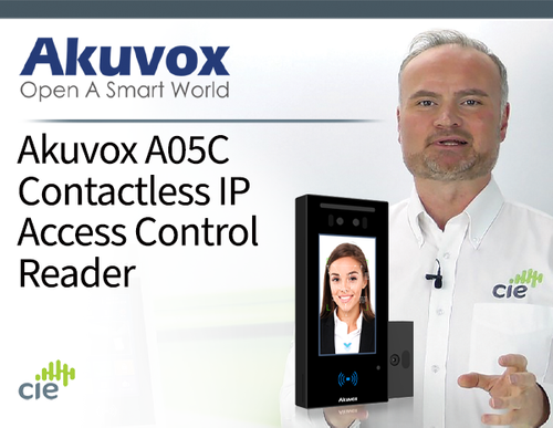 Akuvox A05C IP Access Control Reader with contactless authentication