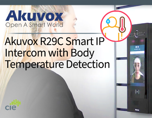 Akuvox R29C-B Intercom with Body Temperature Detection