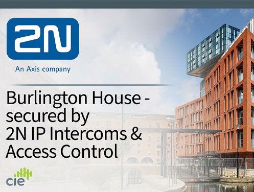 Burlington House Apartments secured by 2N IP Intercom & Access Control