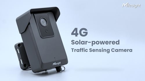 Introducing Milesight 4G Solar-powered Traffic Sensing Camera