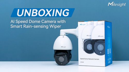 Unboxing Milesight AI Speed Dome Camera