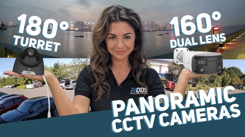 Uniview Panoramic CCTV: A comparison between the 180° Turret Camera and the 160° Dual-Lens Camera