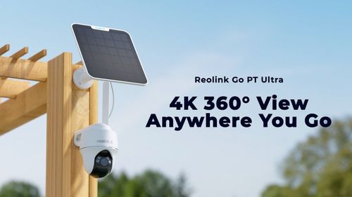 Reolink Go PT Ultra | Smart 4K 8MP Wire-Free 4G LTE PT Battery Camera with Colour Night Vision