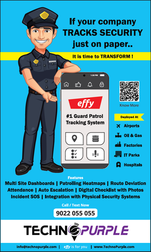 TechnoPurple Security Guard Management Platform - EFFY