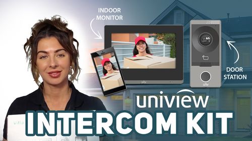 NEW Uniview Intercom Kit - Connect Through The Cloud!