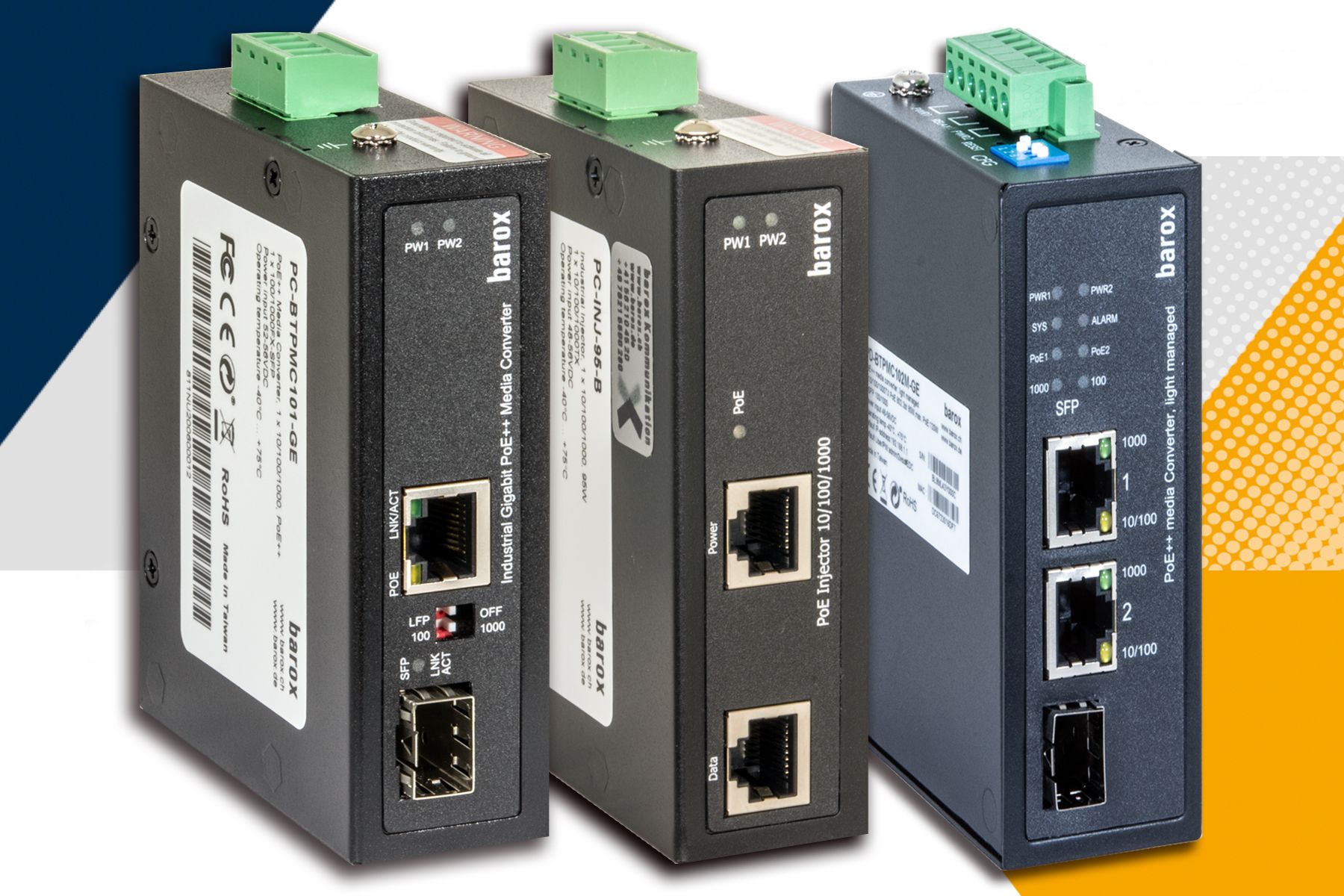 barox release new range of PoE industrial media converters - The ...