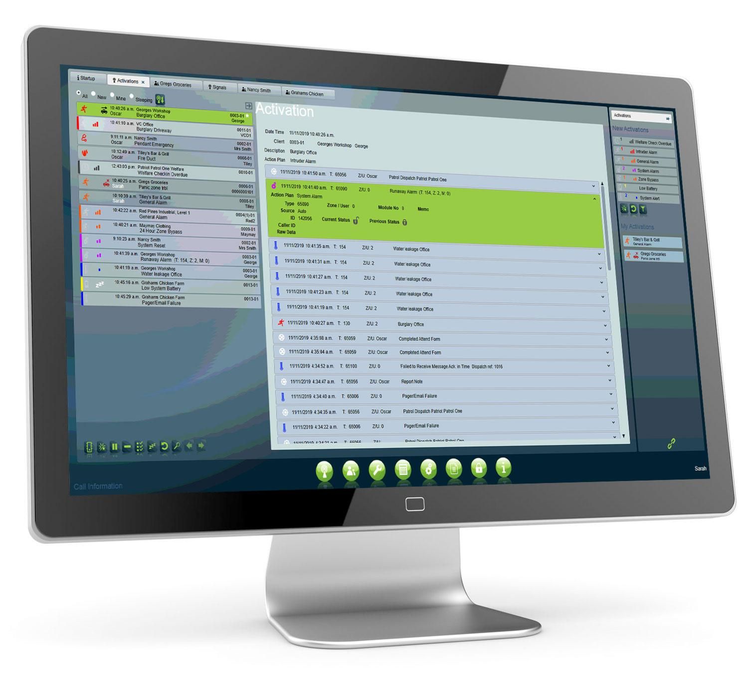 Patriot Systems 6.10 Alarm & CCTV Monitoring & Response Software