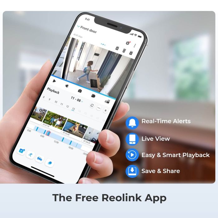 4K+ UHD NVR  8 Channel Dome Kit