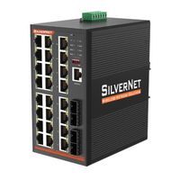 73424MP SERIES 7 - INDUSTRIAL MANAGED 28 PORT GIGABIT POE+ SWITCH