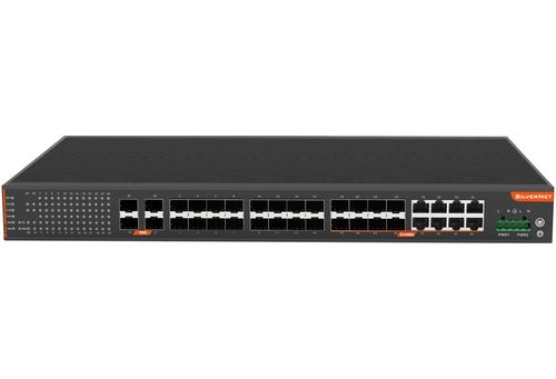 716S8C4M SERIES 7 - INDUSTRIAL MANAGED 28 PORT SFP LAYER 3 RACK SWITCH