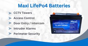 LiFePo4 Batteries by Maxi