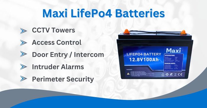 LiFePo4 Batteries by Maxi