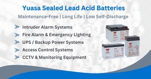 Sealed Lead Acid Batteries by YUASA  