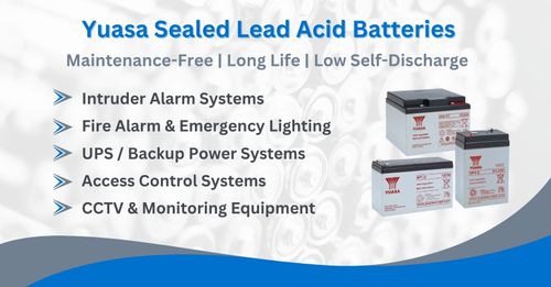 Sealed Lead Acid Batteries by YUASA  