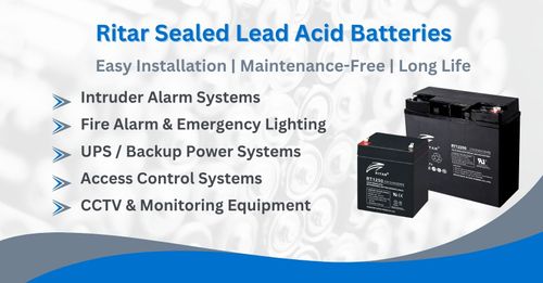 Seal Lead Acid Batteries by Ritar