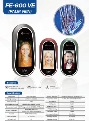 FE-600 VE(PALM VEIN)