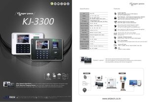 KJ-3300 FINGERPRINT READER