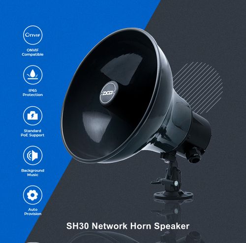 ZYCOO SH30 30W PoE SIP Horn Speaker